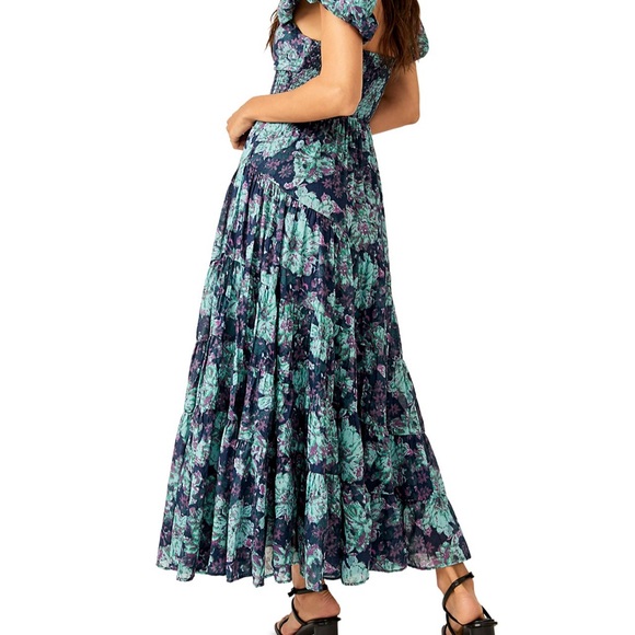 Free People Women's Floral Sundrenched Maxi Dress - Picture 2 of 4